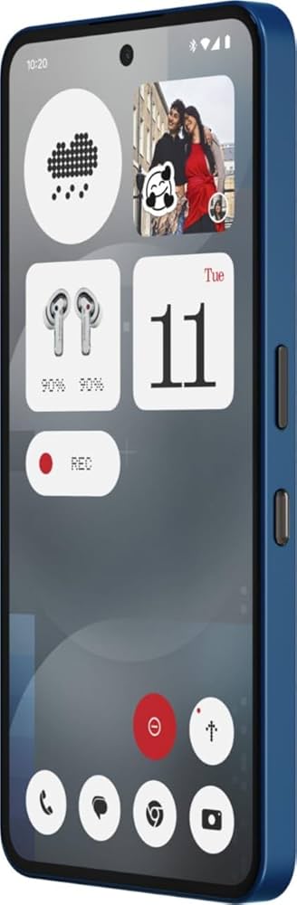Nothing Phone (3a) ブルー 8GB/128GB Nothing Phone (3a) – 8GB RAM, 128GB Storage (Blue